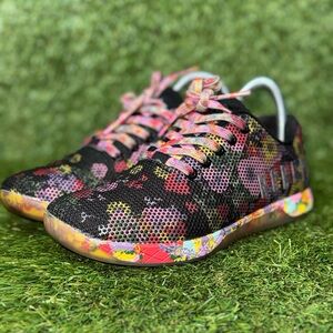 Nobull Outwork Edge women size 7 Black Yellow Running Training Shoes Sneakers